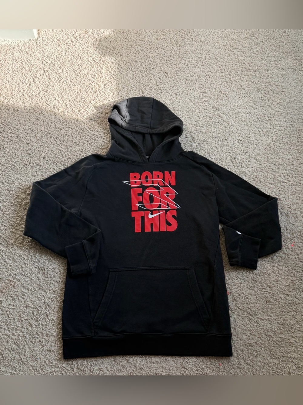 3Brand Born For This Black Hoodie Youth XL